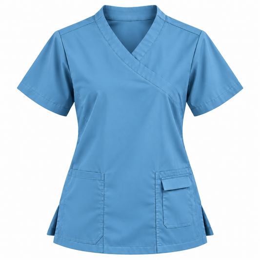 Kangroo Pocket Scrub Top