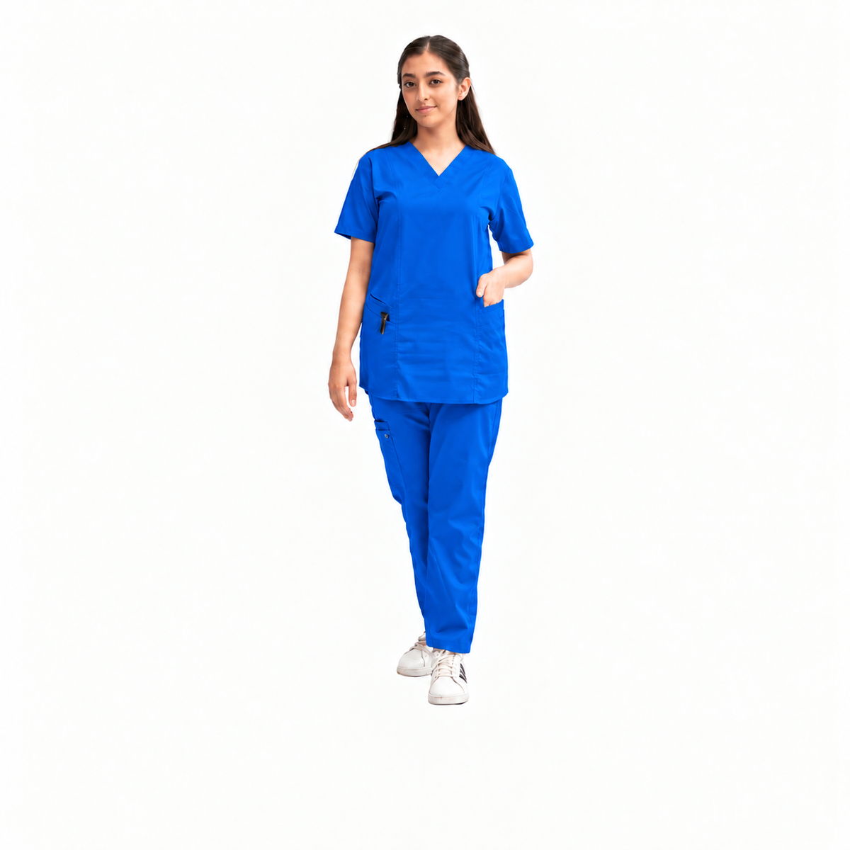 Women's Duo-Pocket Medical Scrub Set