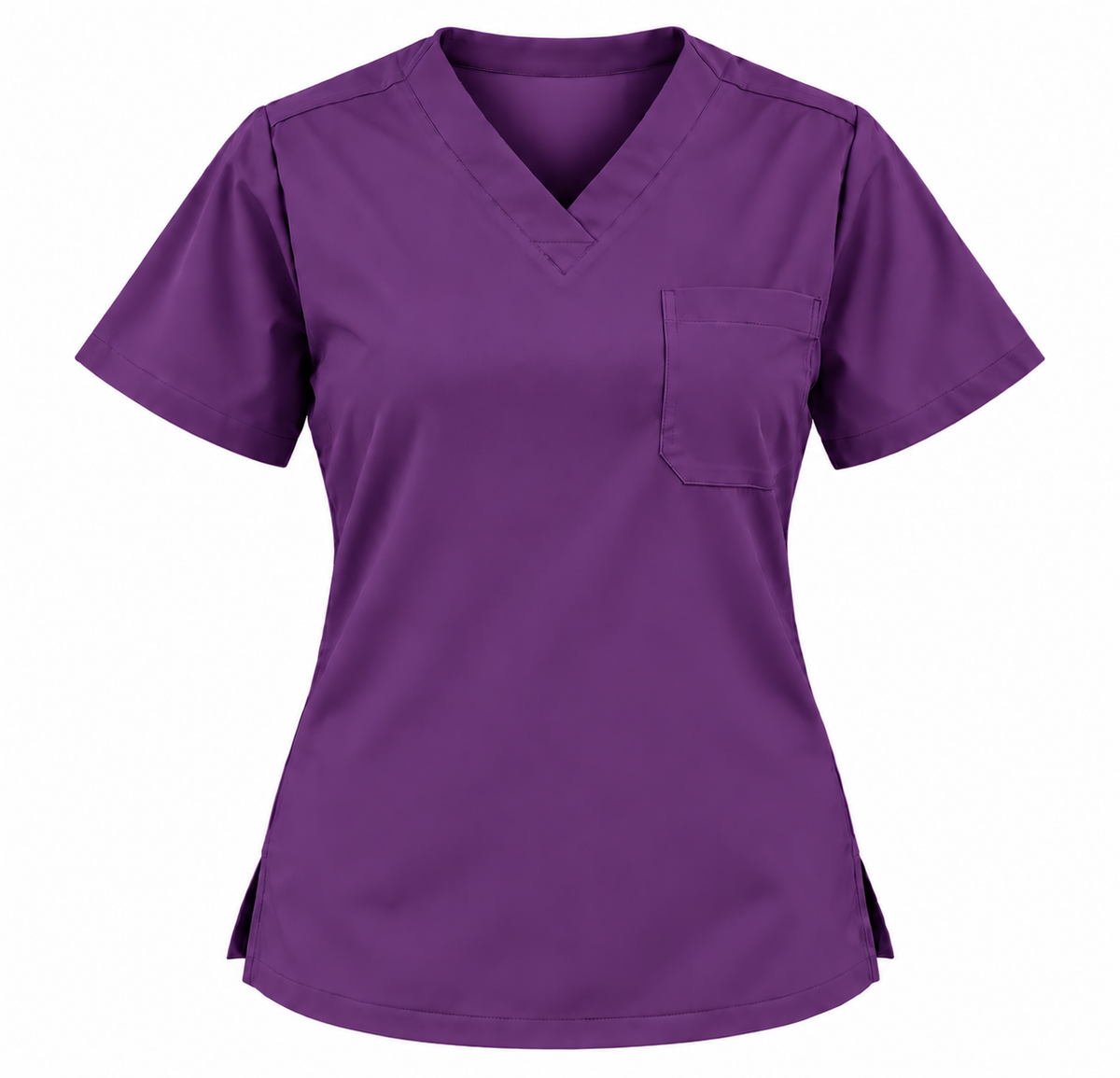 Classic One Pocket Scrub Top