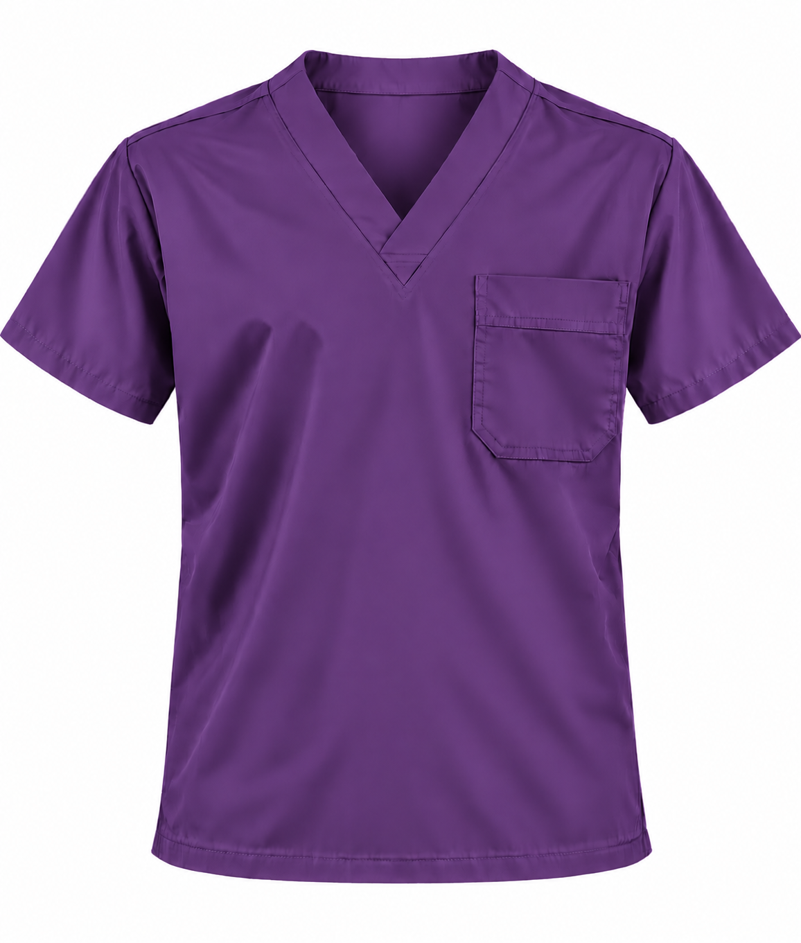 Classic One Pocket Scrub Top Men