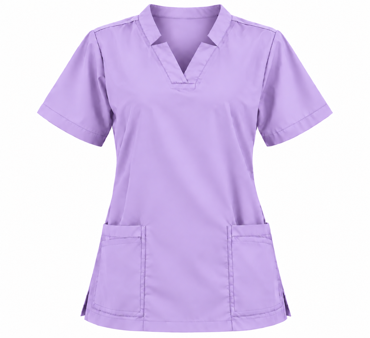 V Cut Neckline Scrub Top