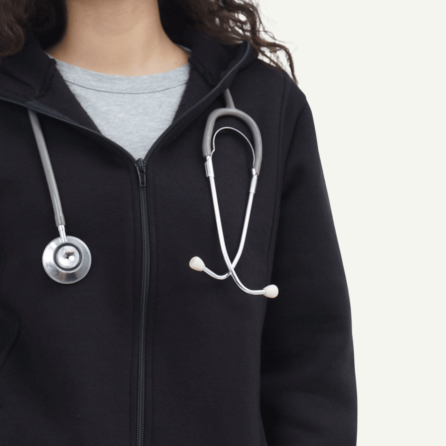 Essential Hoodie - Black - dr.stitchess
