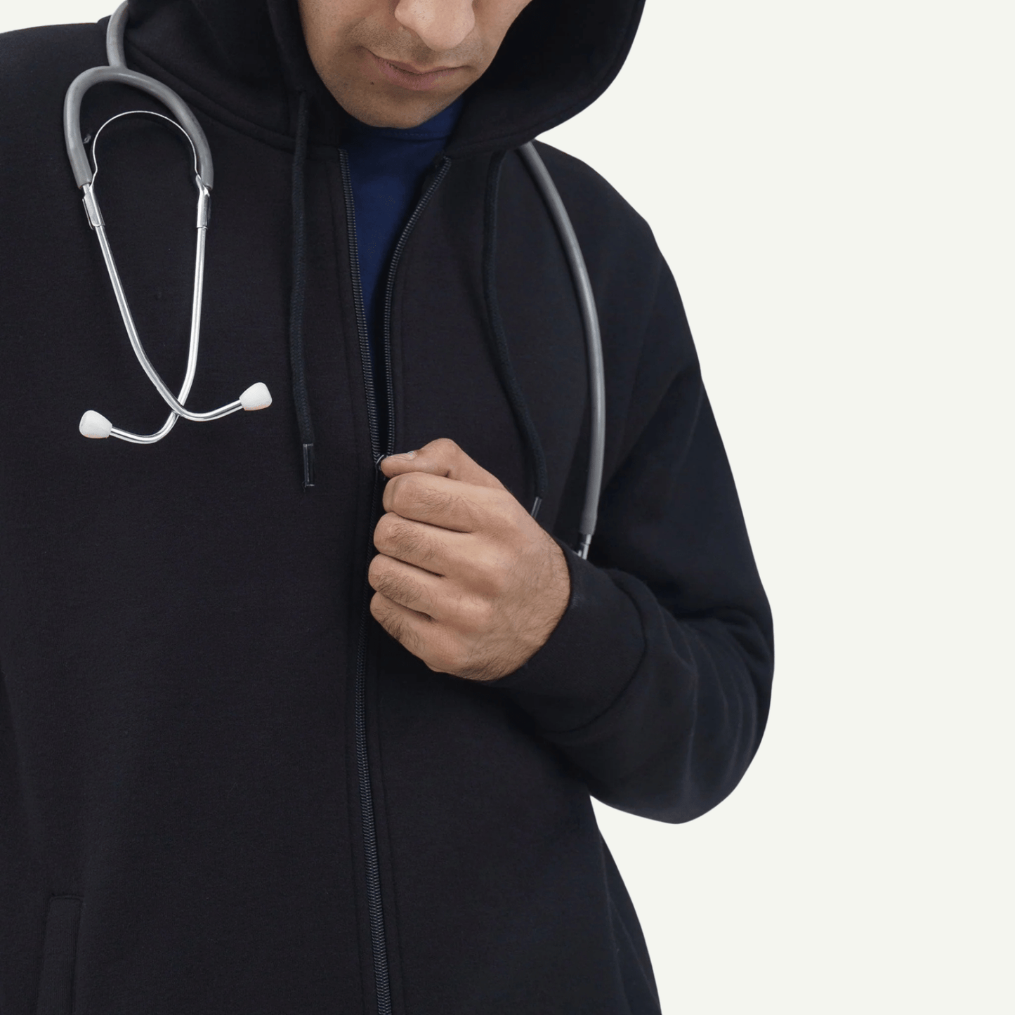 Essential Hoodie - Black - dr.stitchess