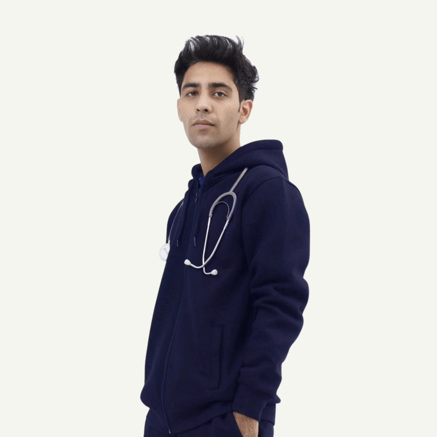 Essential Hoodie - Navy - dr.stitchess