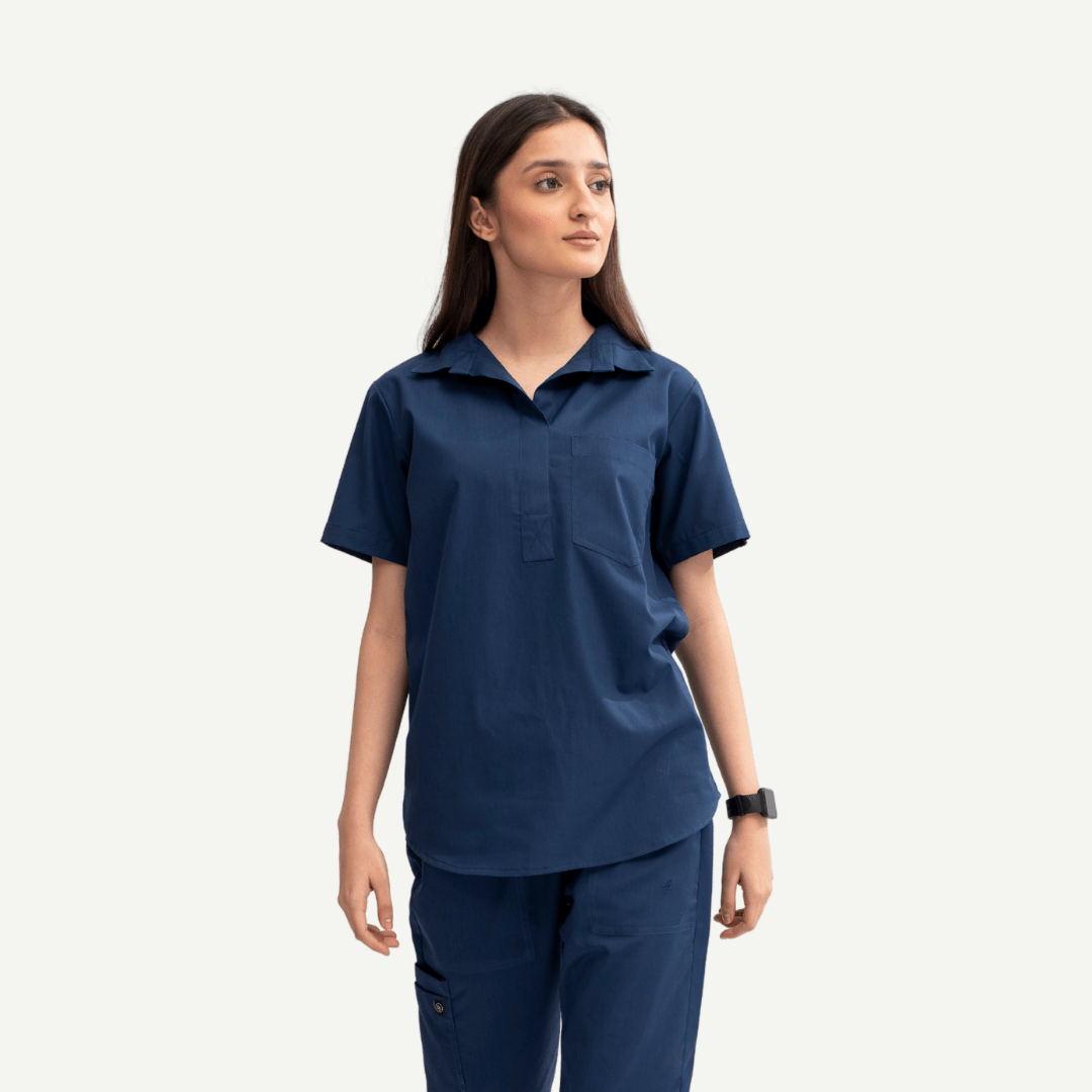 Femme Collar Scrub Set - dr.stitchess