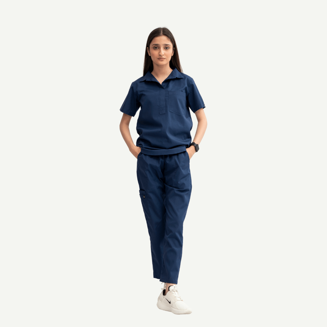 Femme Collar Scrub Set - dr.stitchess