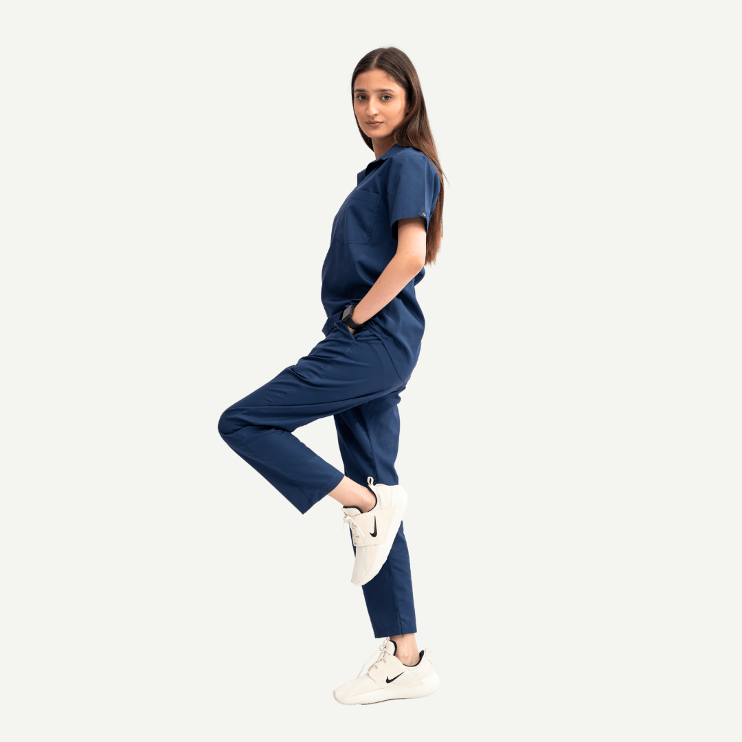 Femme Collar Scrub Set - dr.stitchess