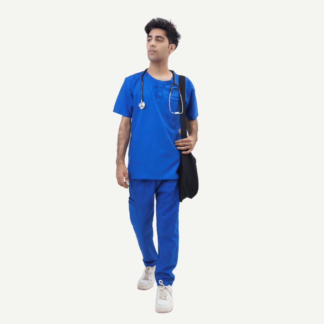 Front Placket Scrub Set - dr.stitchess