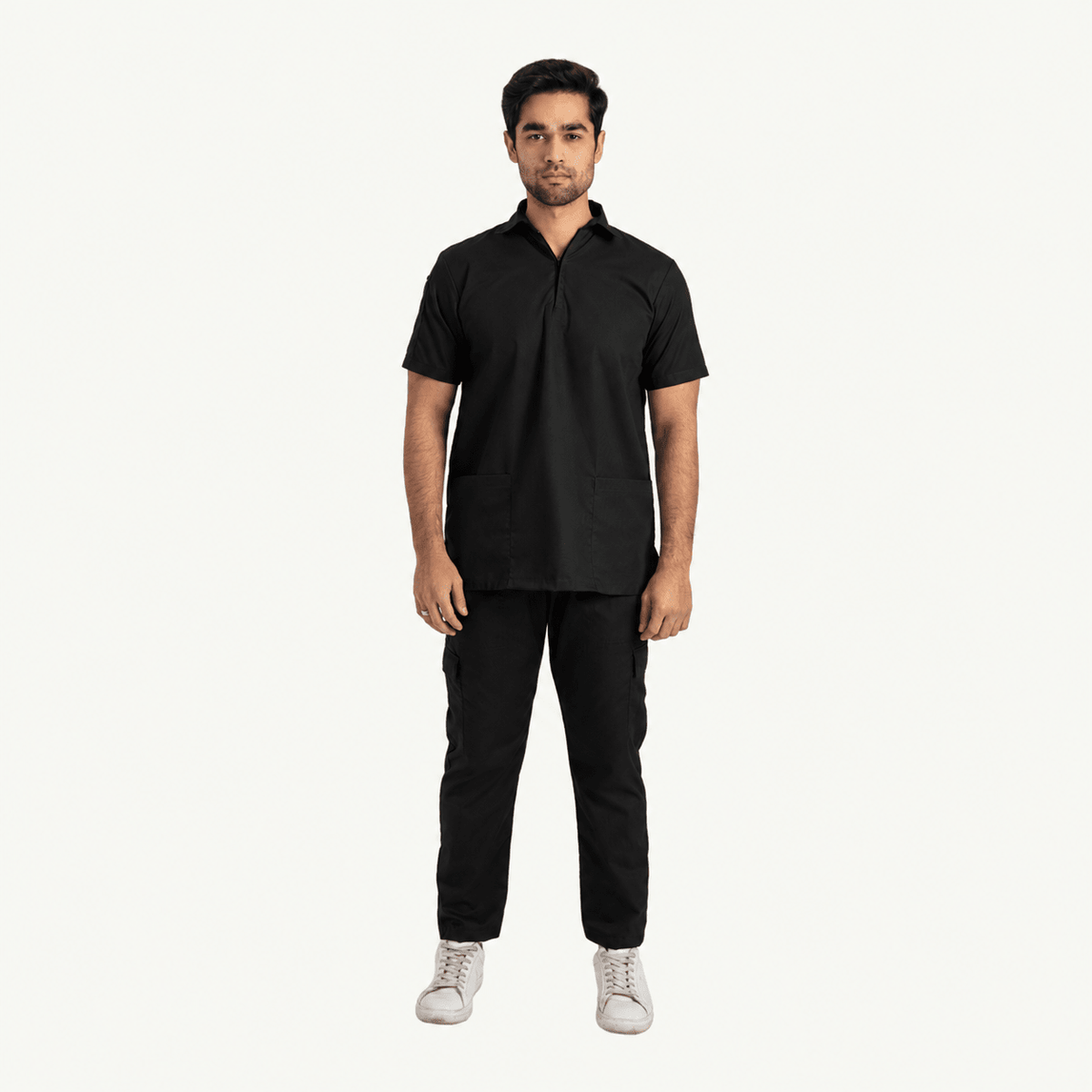 Men's Zip Collar Medical Scrub Set - dr.stitchess
