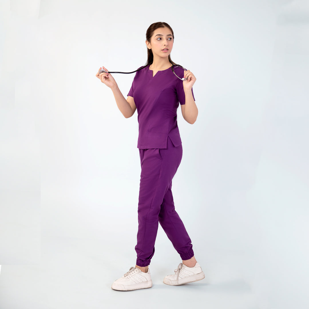 Round Neckline Scrub Set dr.stitchess