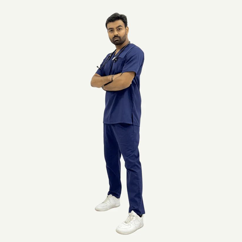 Two Chest Pocket Scrub Shirt - dr.stitchess