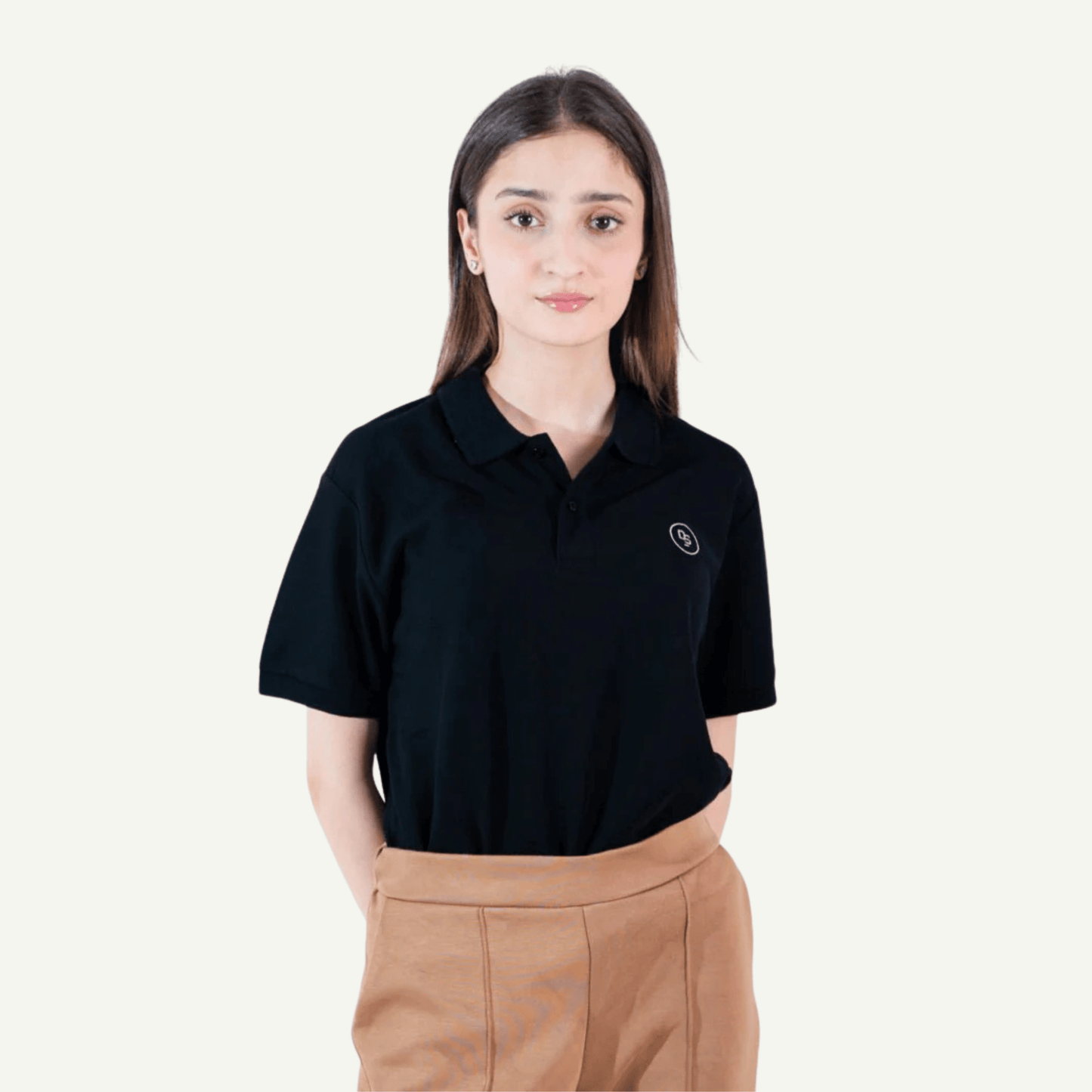 Unisex Polo Shirt - Black - dr.stitchess