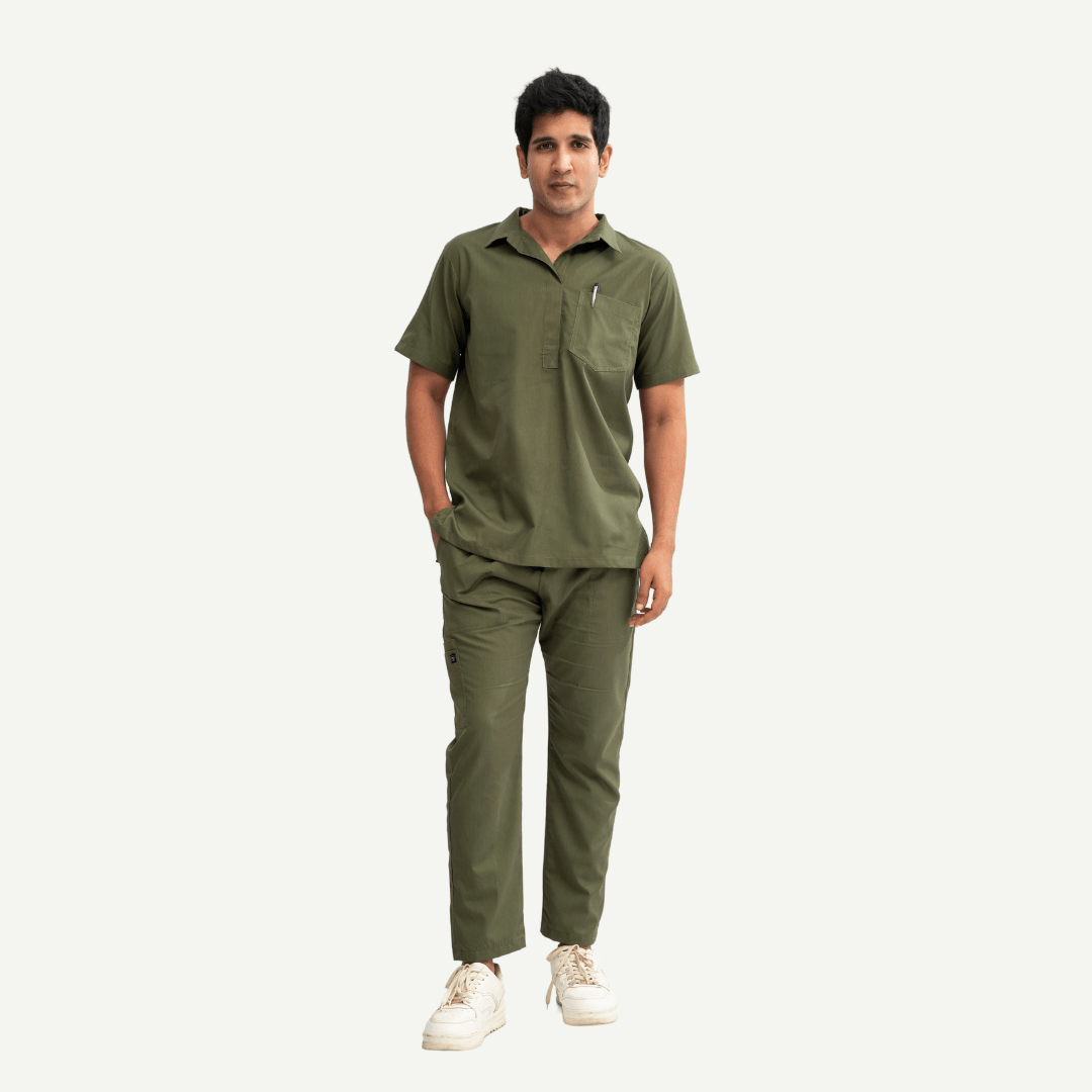 Urban Collar Scrub Set - dr.stitchess