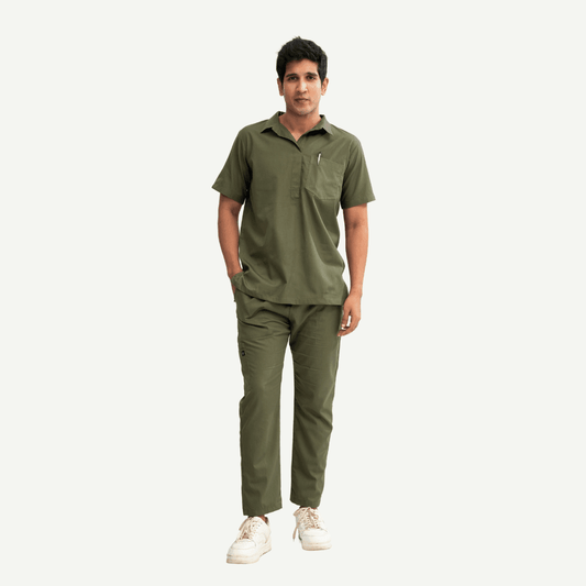 Urban Collar Scrub Set - dr.stitchess