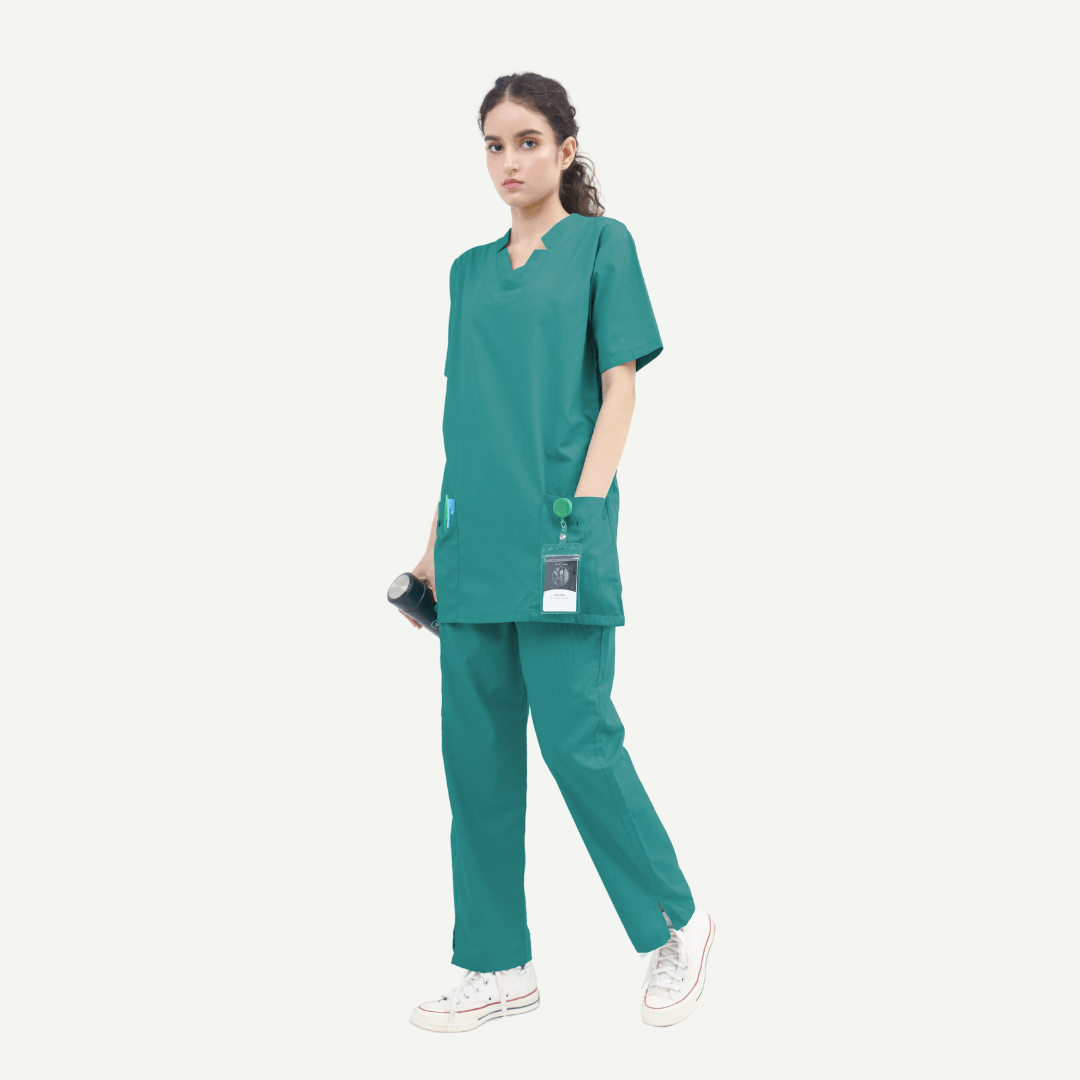 V - Cut Neckline Scrub Set - dr.stitchess
