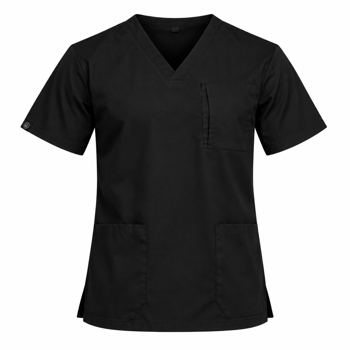 Tri Pocket Zip Scrub Top Men