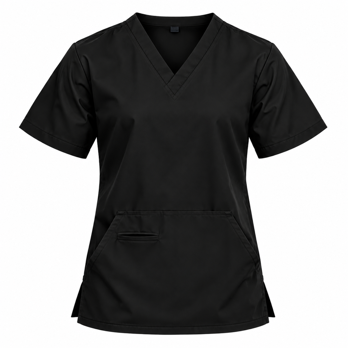 Pouch Pocket Scrub Top Men