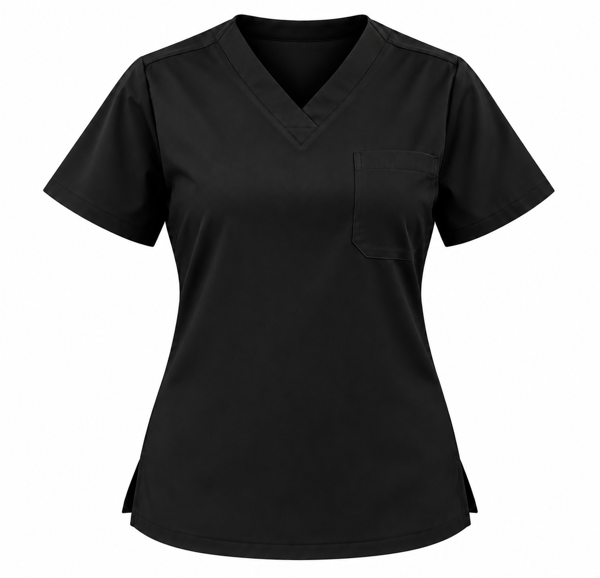 Classic One Pocket Scrub Top