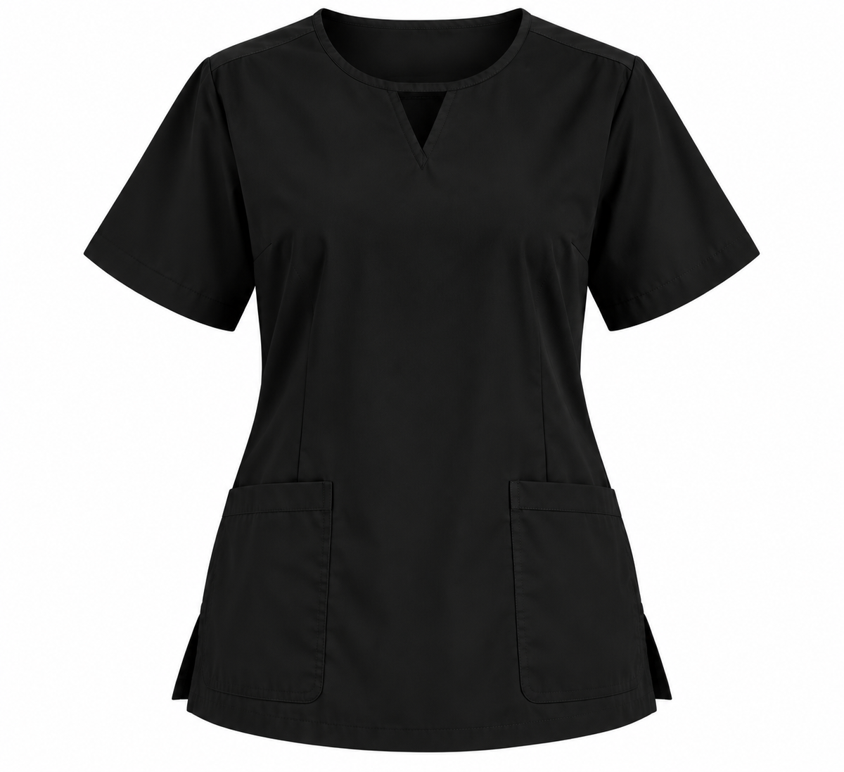 Key Neck Scrub Top
