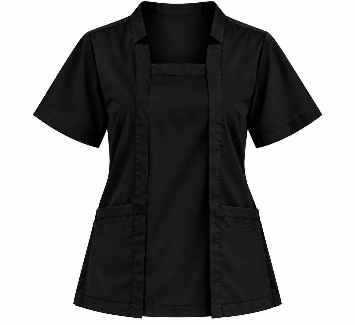 V Cut Panel Scrub Top
