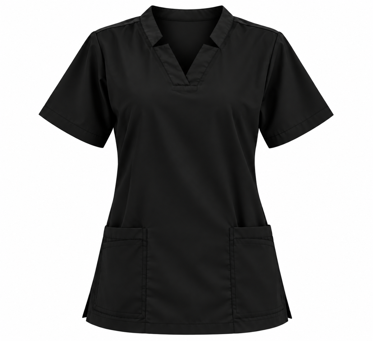 V Cut Neckline Scrub Top