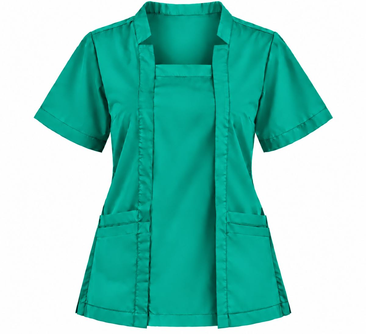 V Cut Panel Scrub Top