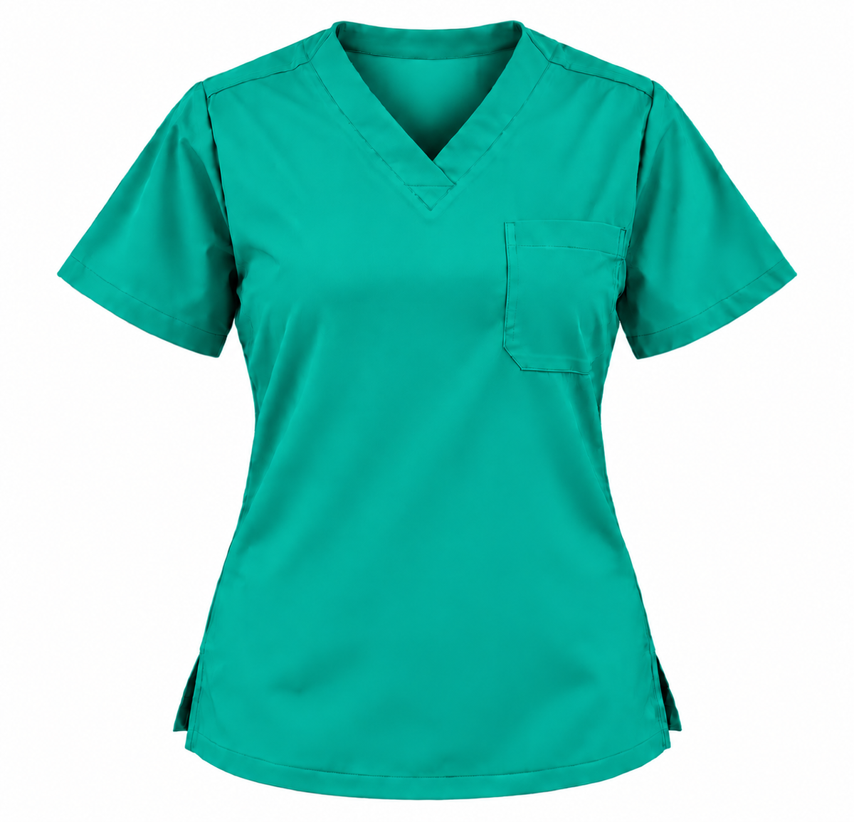 Classic One Pocket Scrub Top