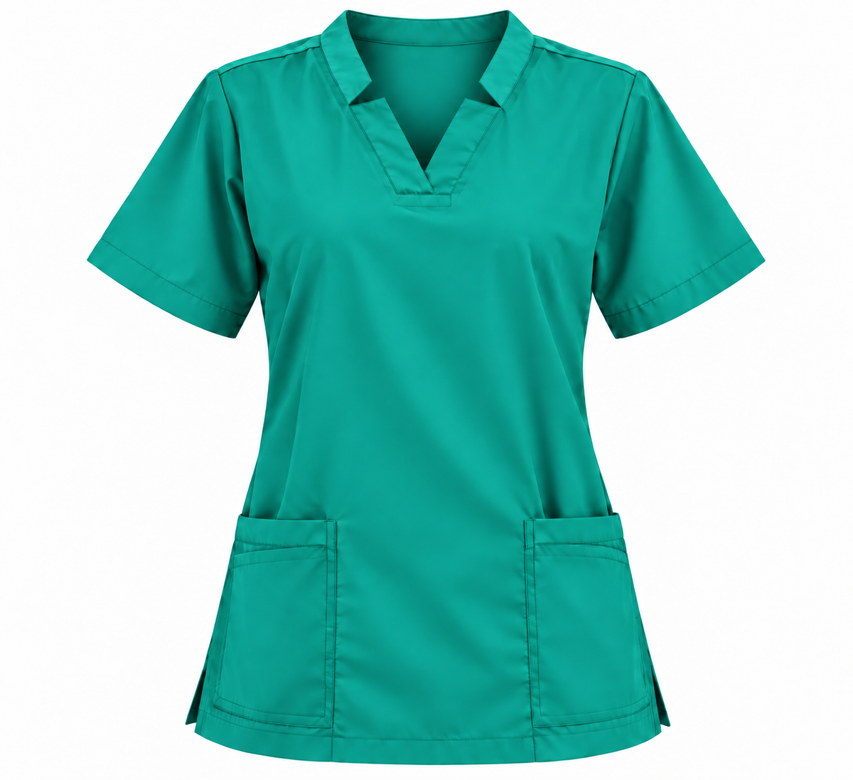 V Cut Neckline Scrub Top