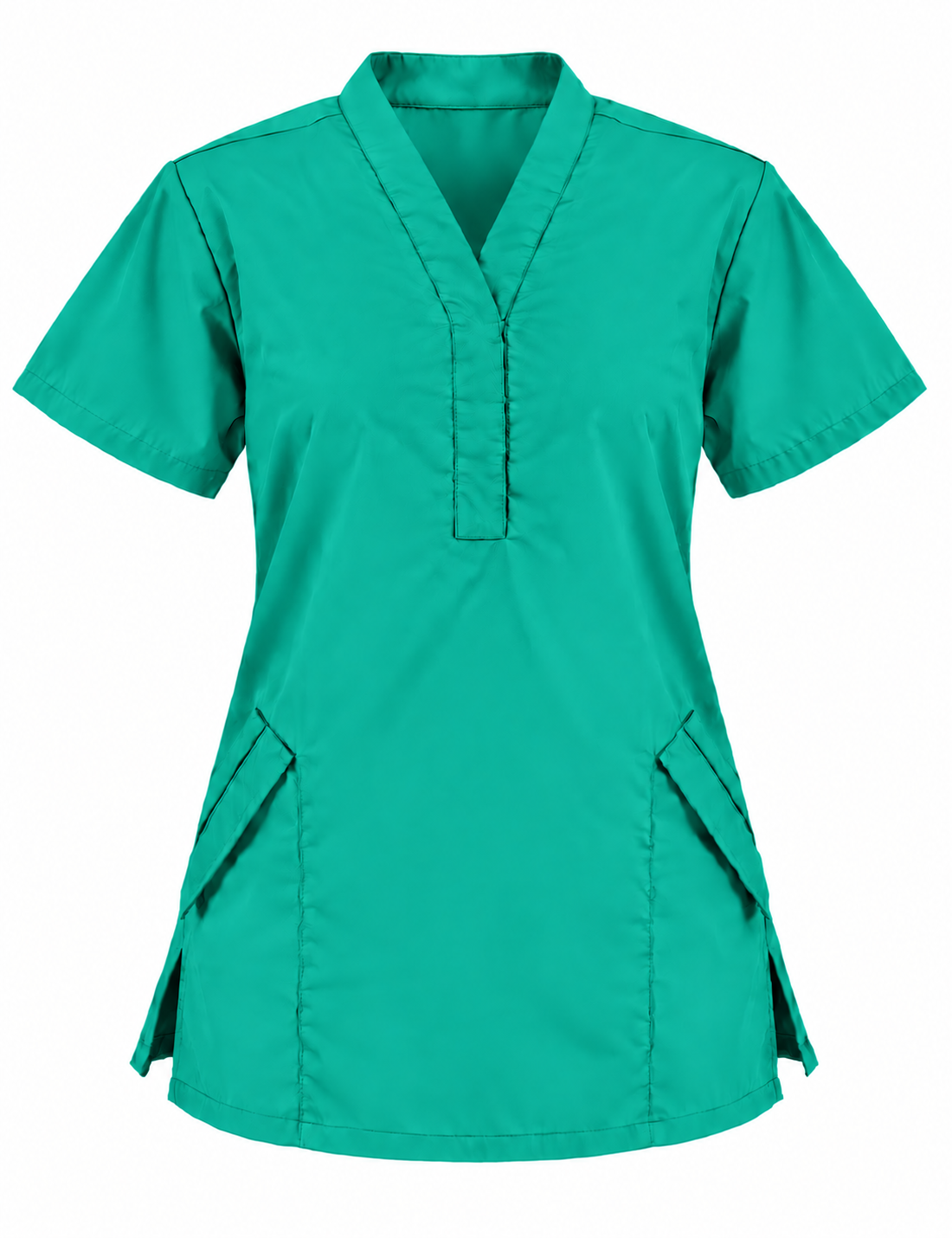 Slash Pocket Scrub Top