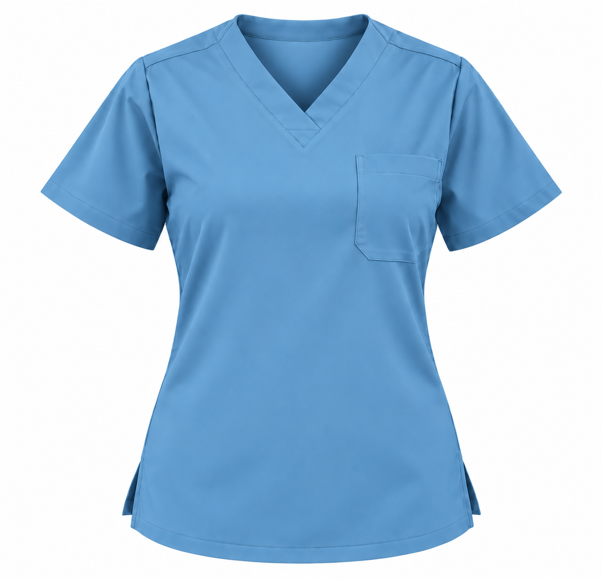 Classic One Pocket Scrub Top