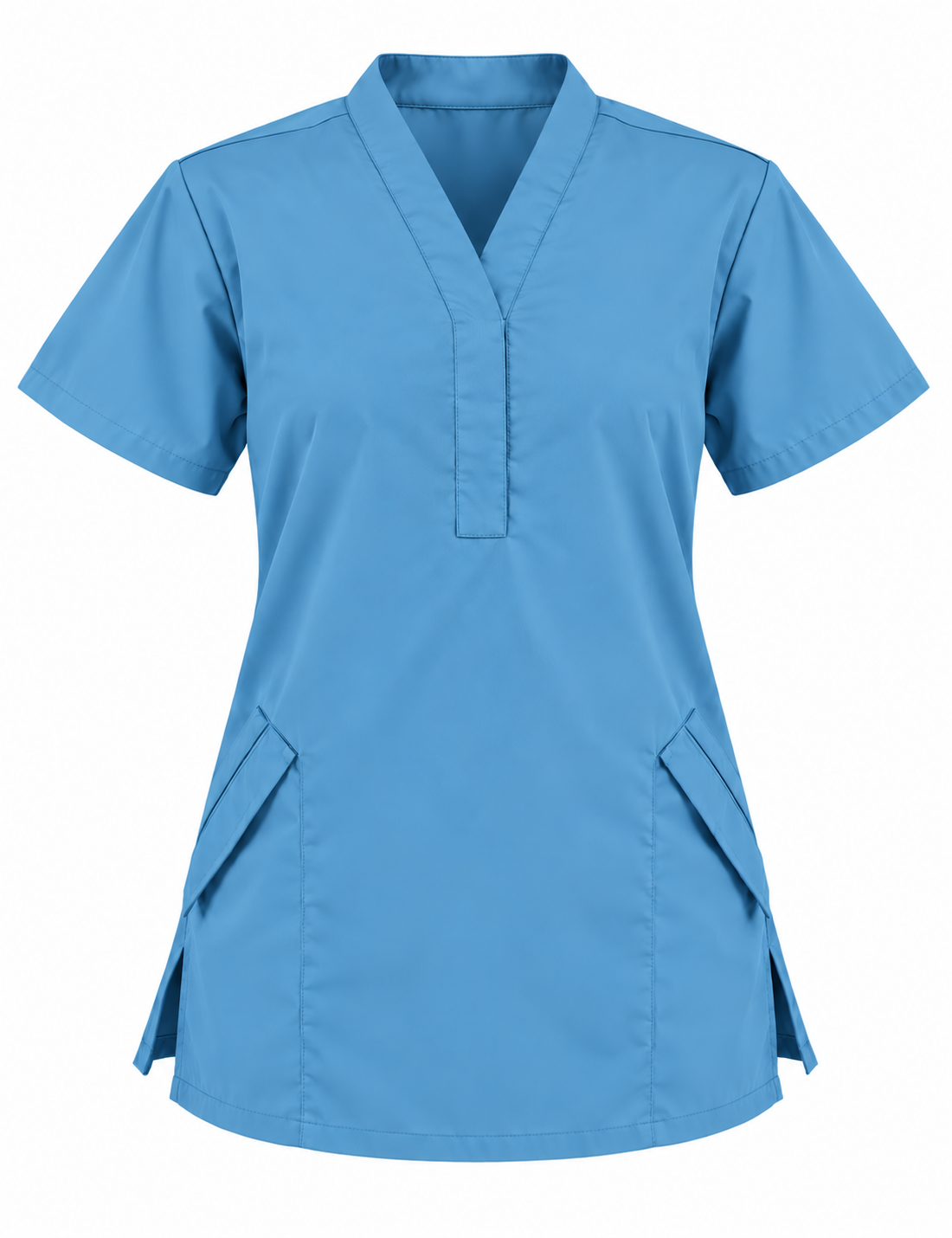 Slash Pocket Scrub Top