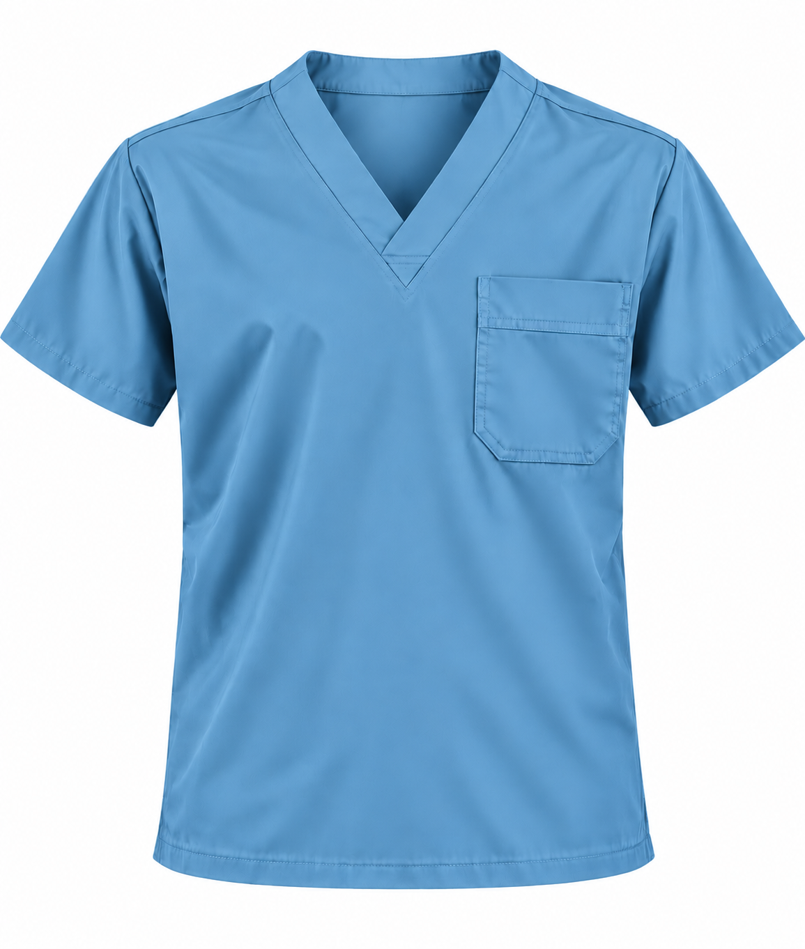 Classic One Pocket Scrub Top Men