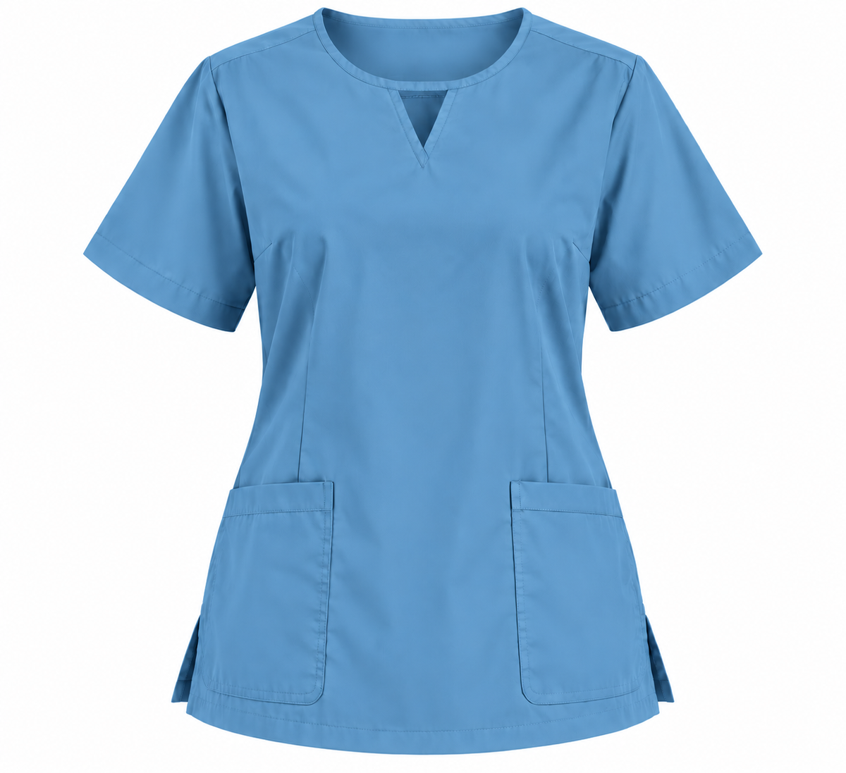 Key Neck Scrub Top