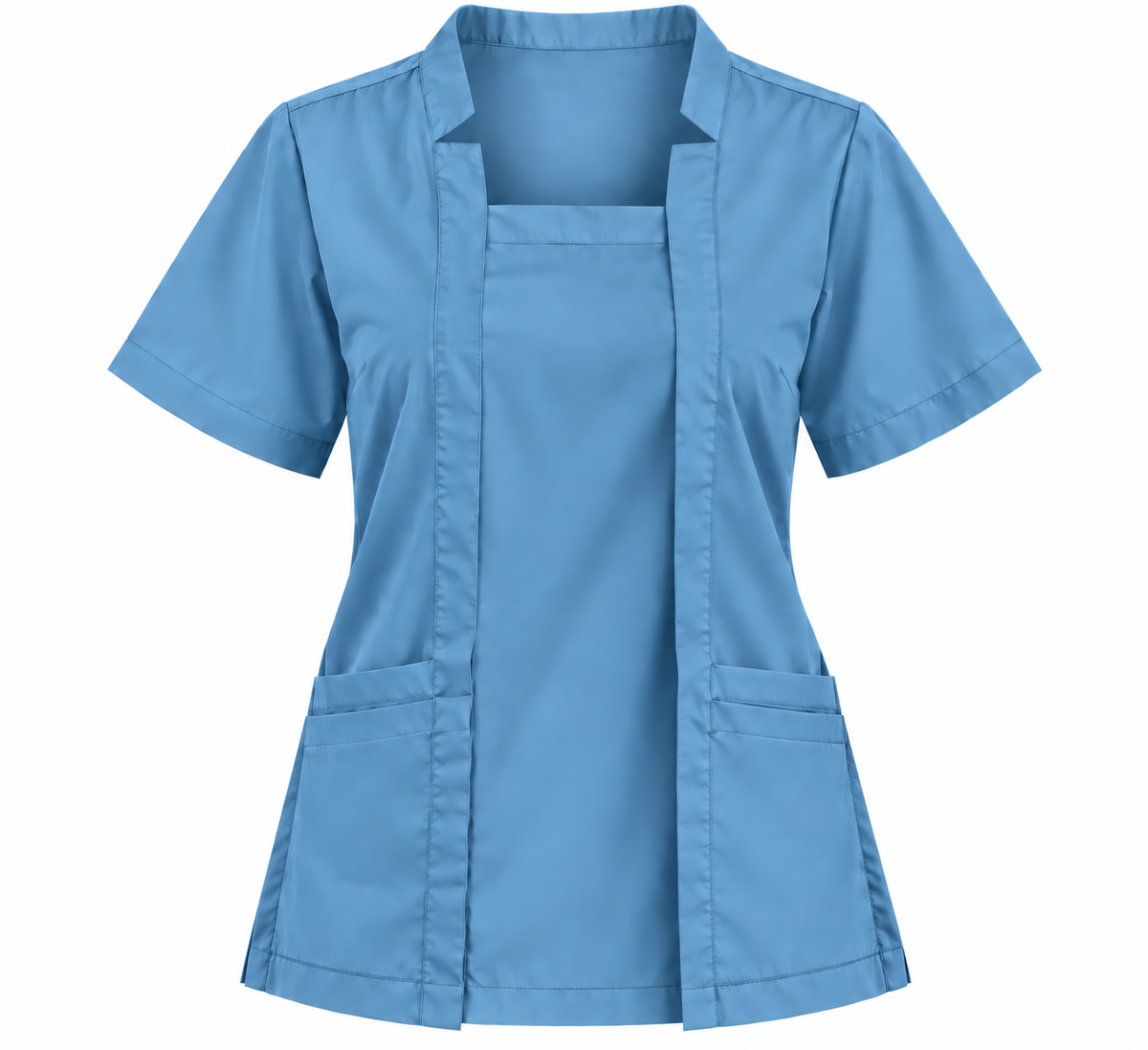 V Cut Panel Scrub Top