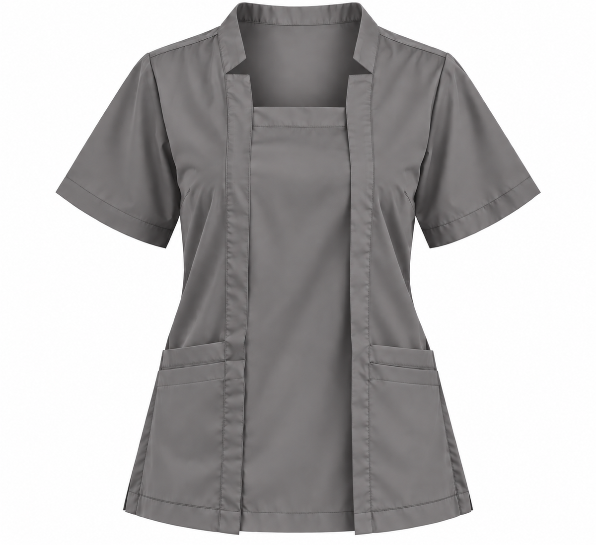V Cut Panel Scrub Top