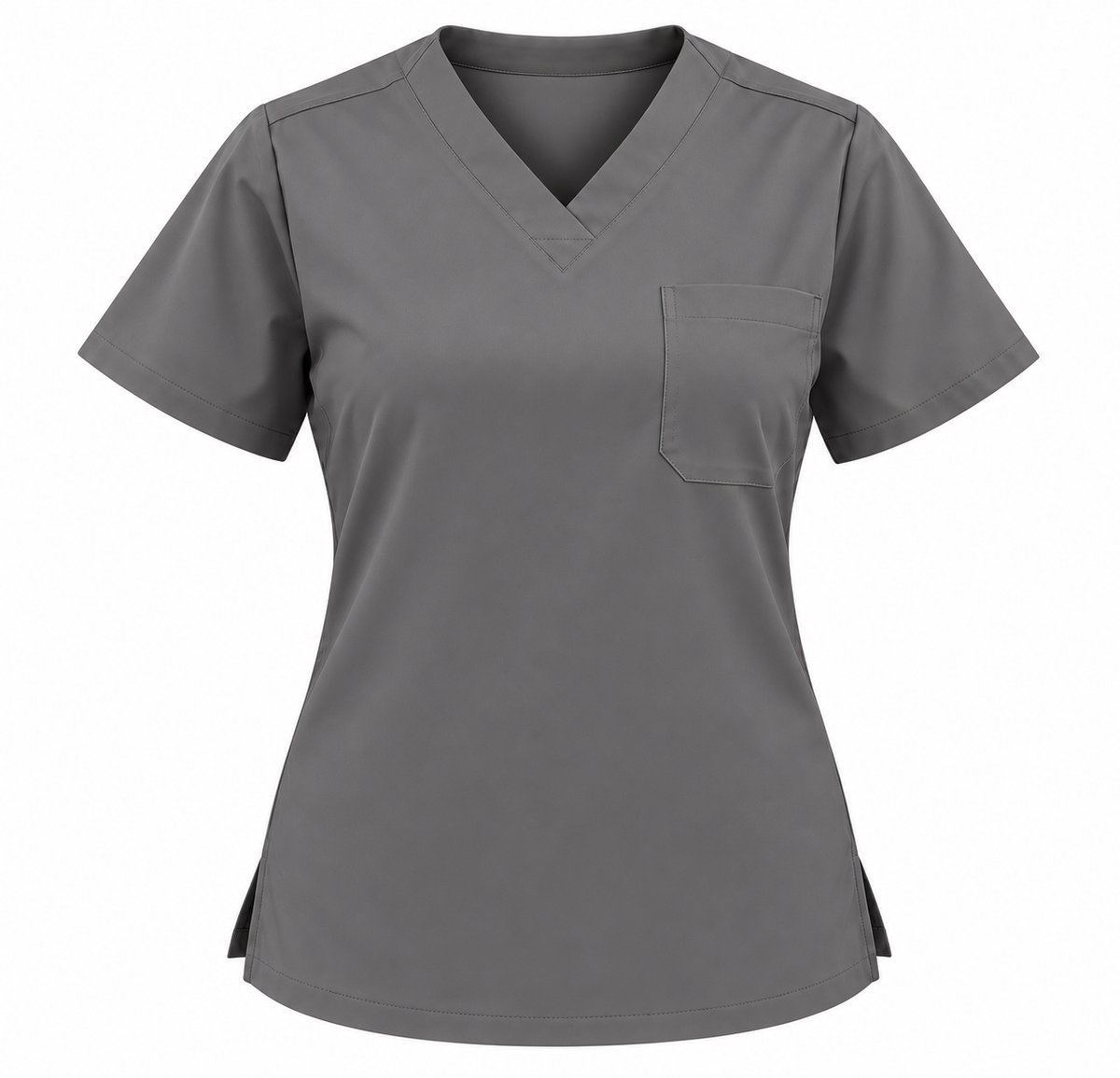 Classic One Pocket Scrub Top
