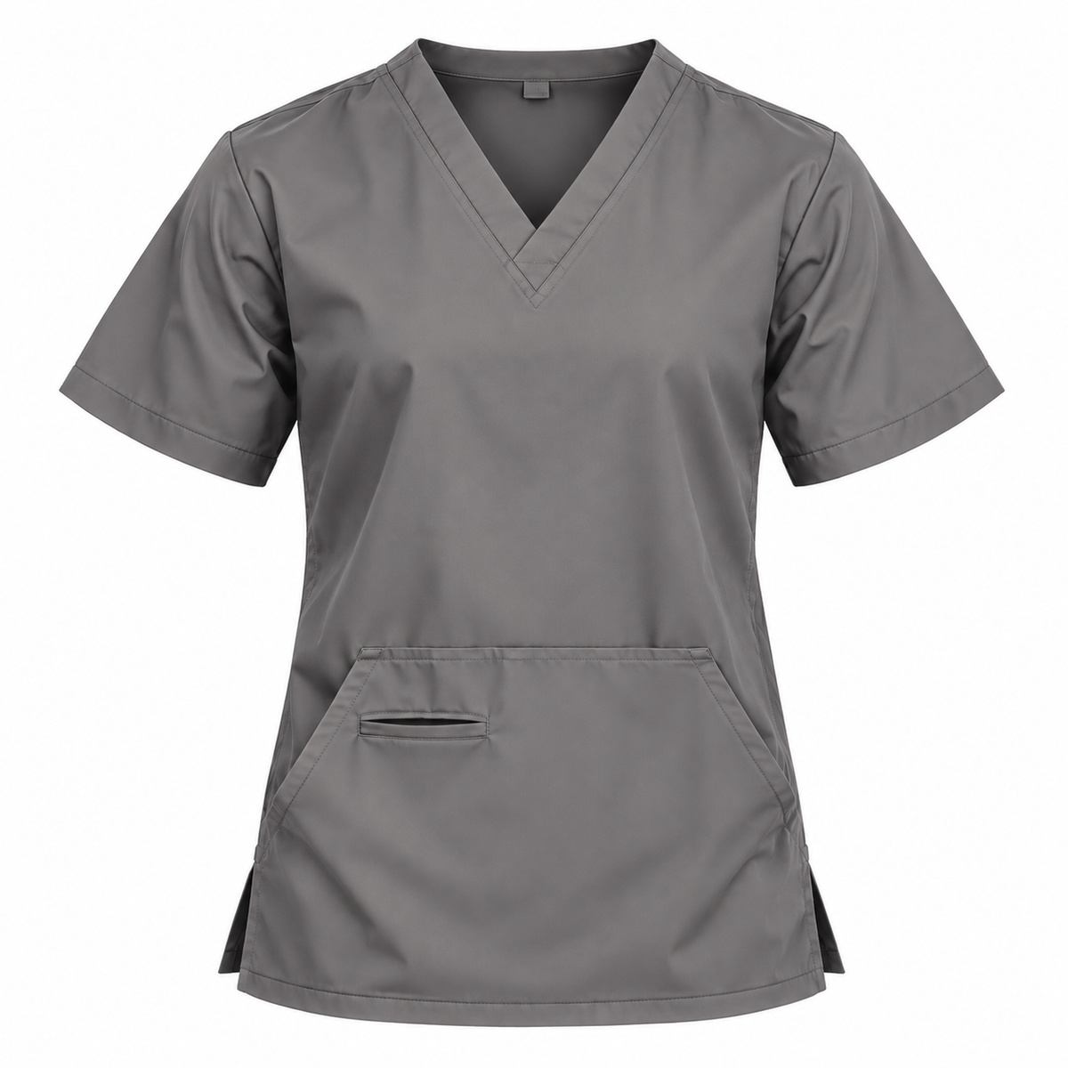 Pouch Pocket Scrub Top Men