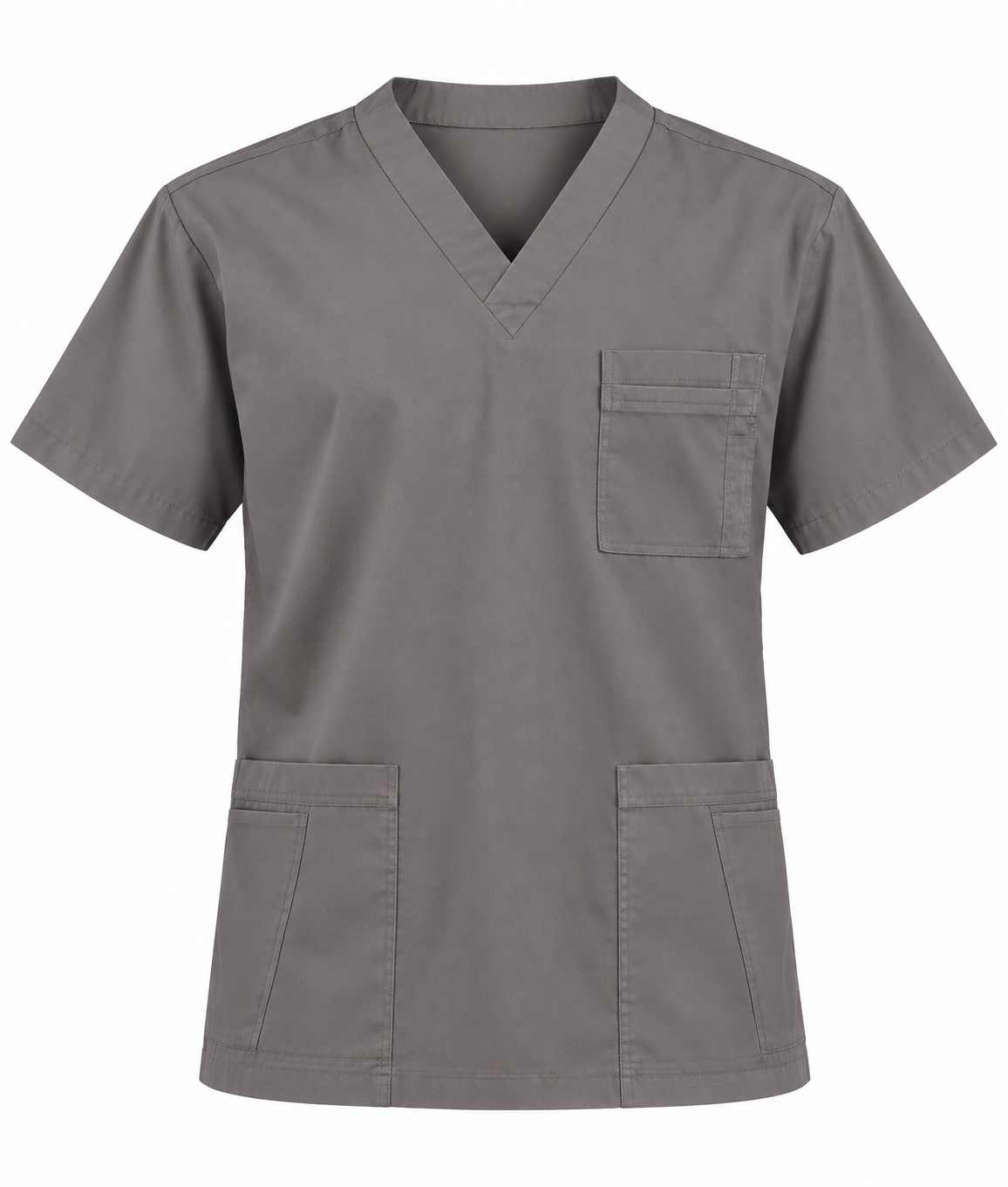 Basic V-Neck Scrub Top Men