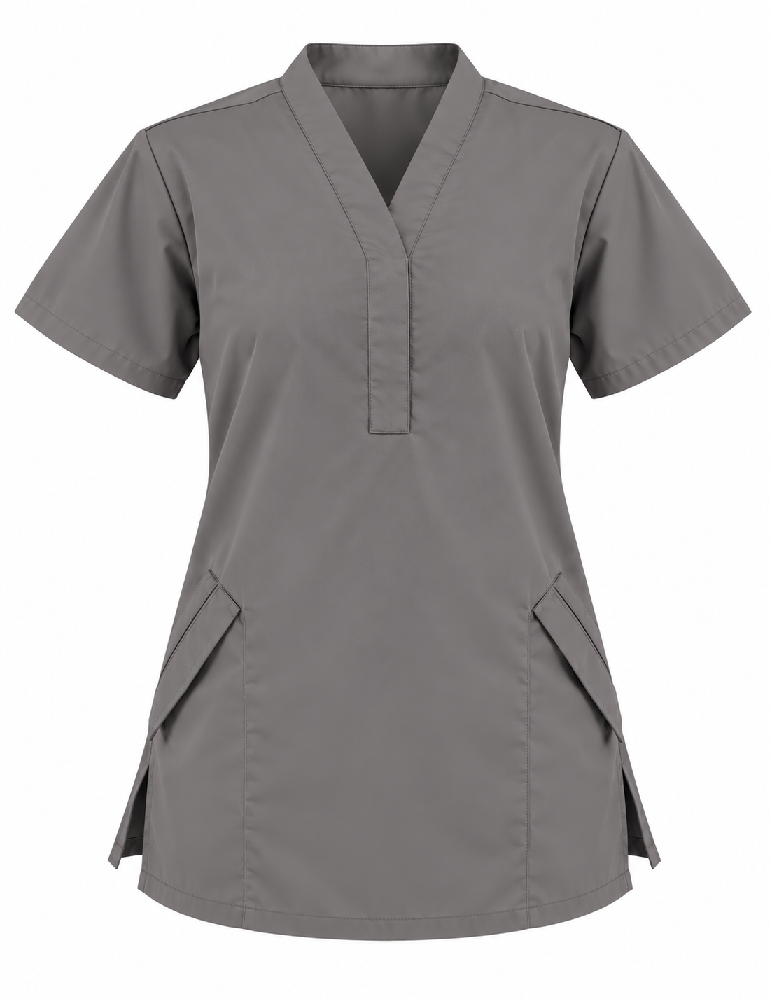 Slash Pocket Scrub Top