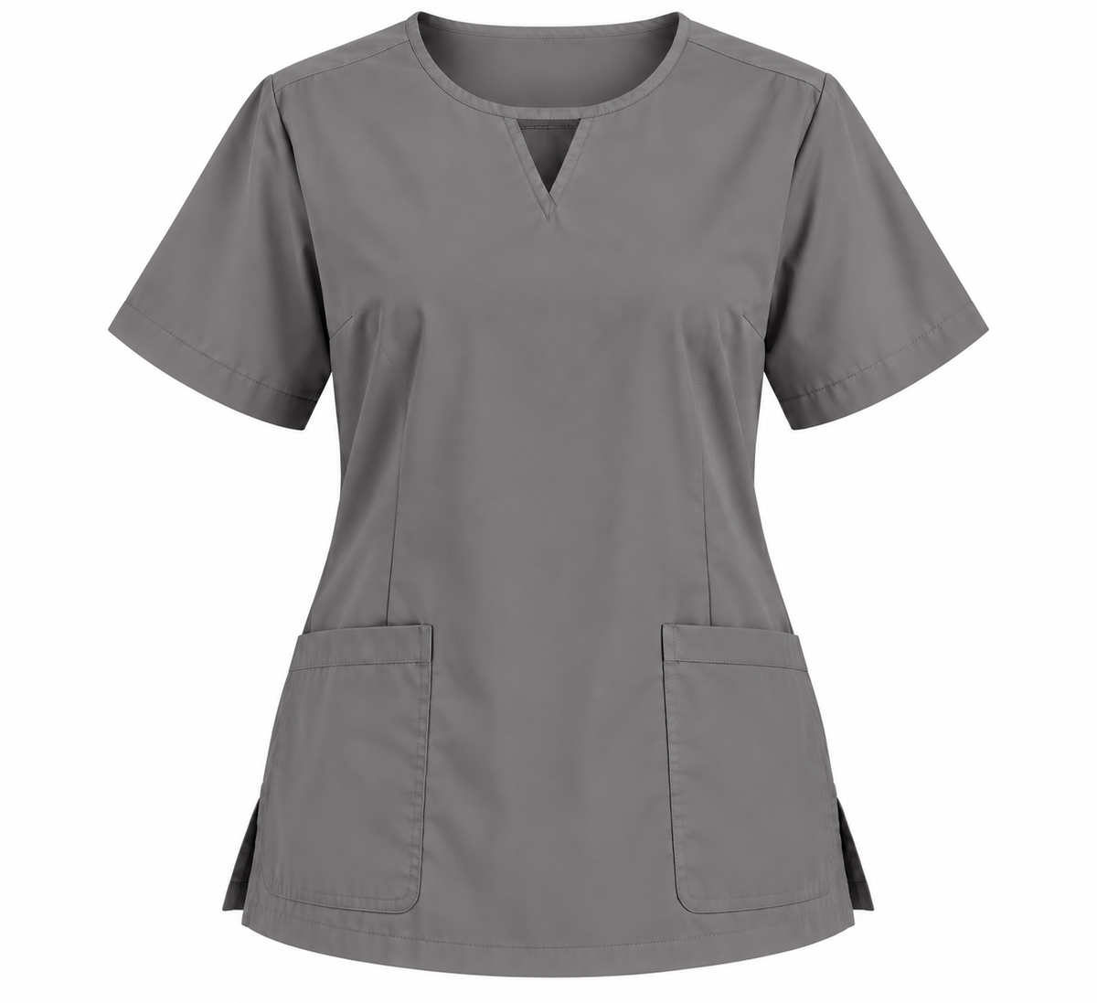 Key Neck Scrub Top
