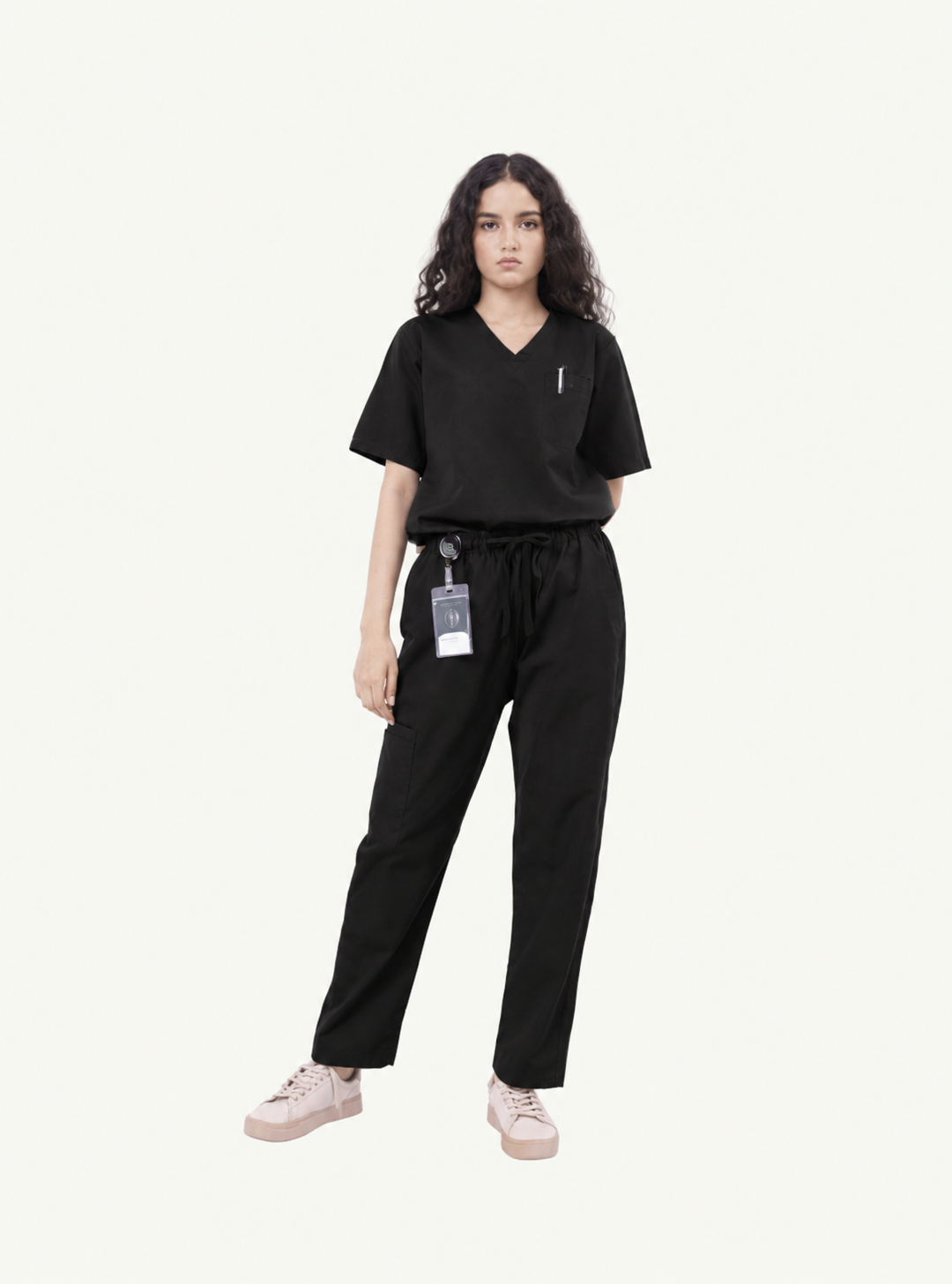 Women's Tri-Pocket Medical Scrub Set
