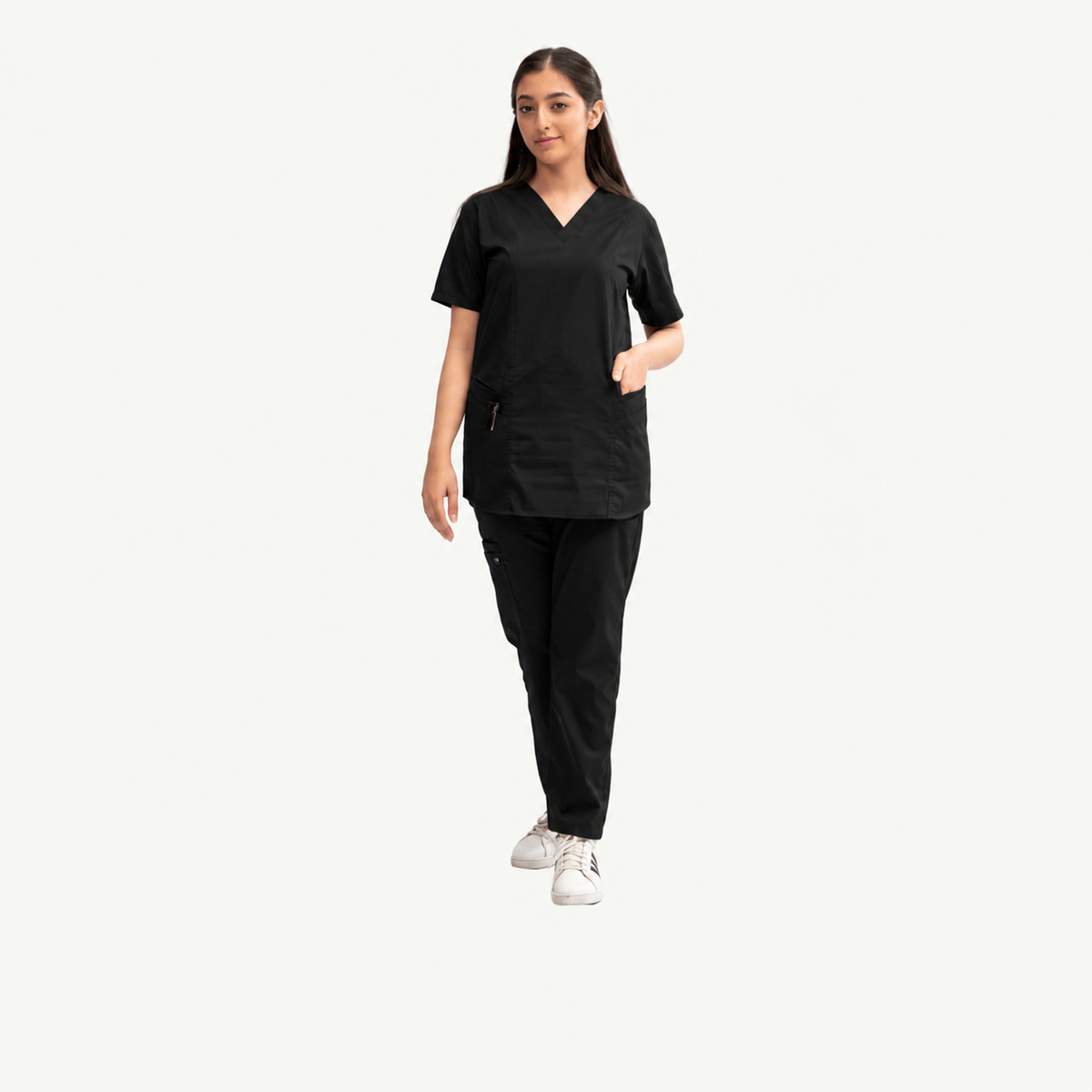Women's Duo-Pocket Medical Scrub Set