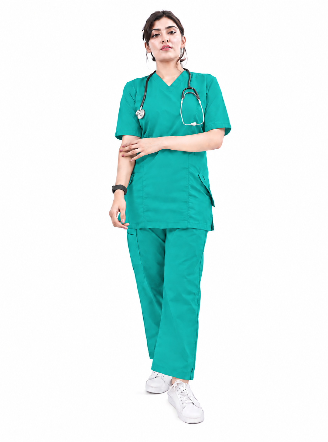 Slash Pocket Scrub Set