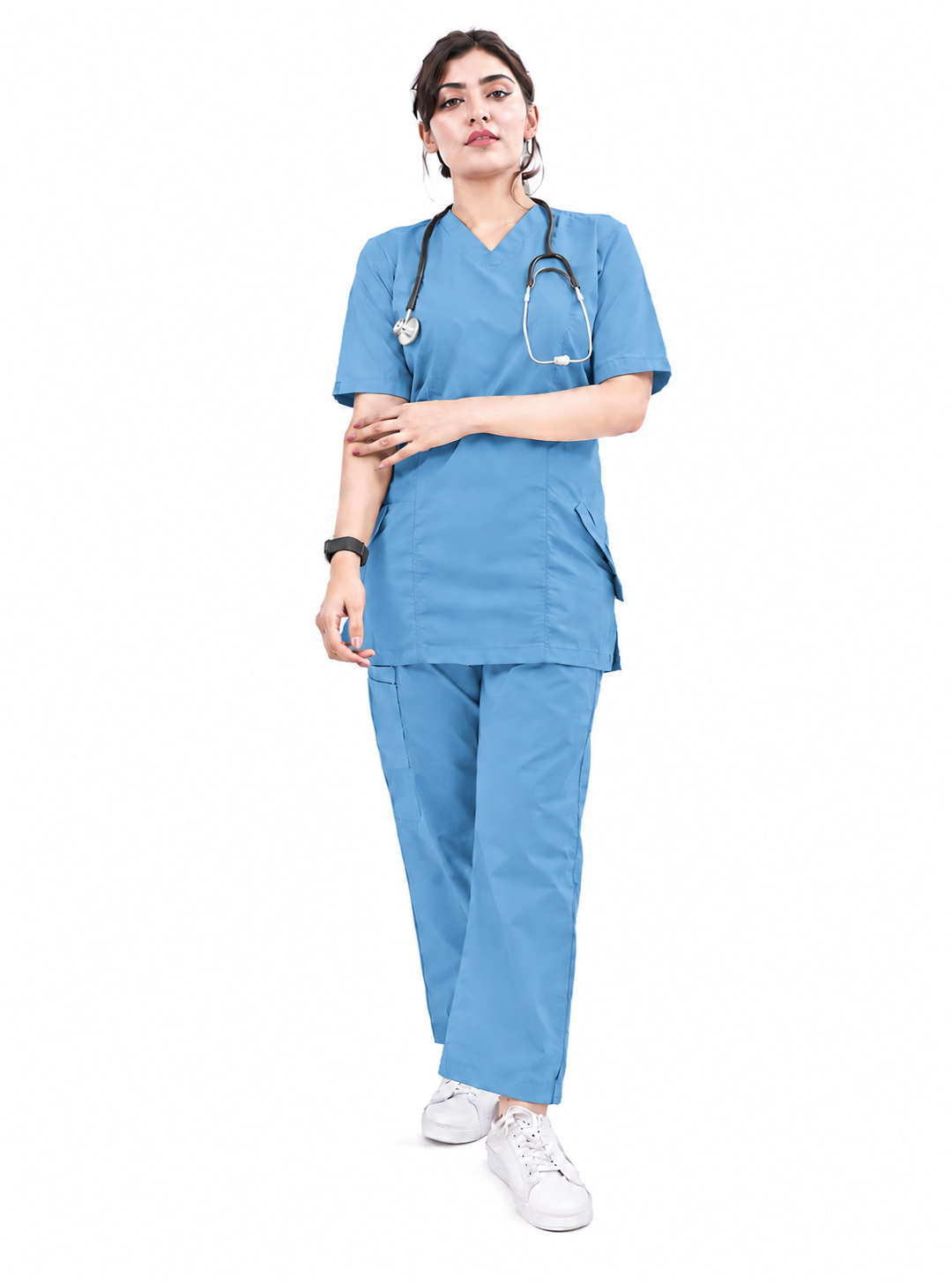 Slash Pocket Scrub Set