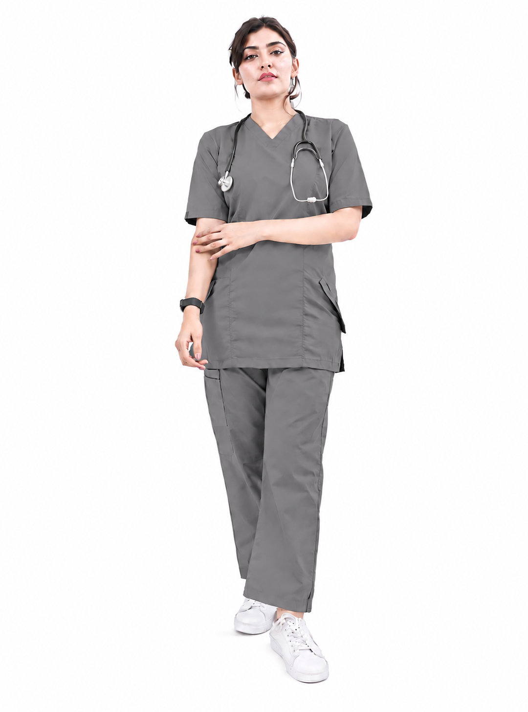 Slash Pocket Scrub Set