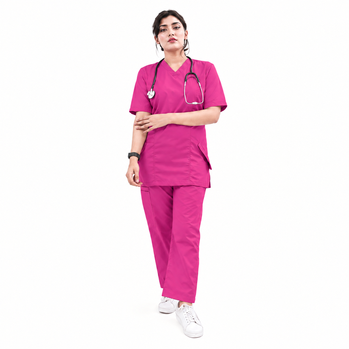 Slash Pocket Scrub Set