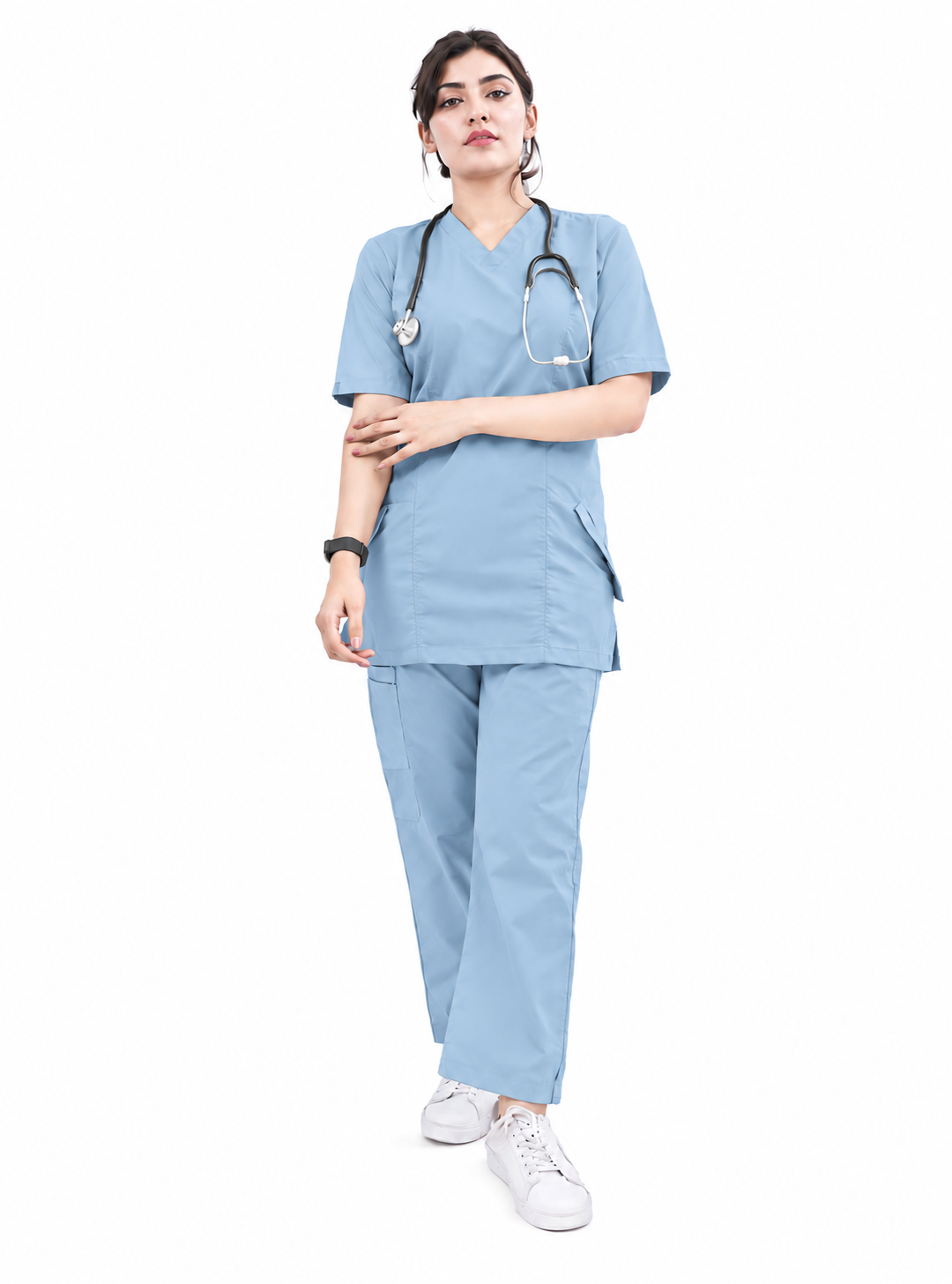 Slash Pocket Scrub Set