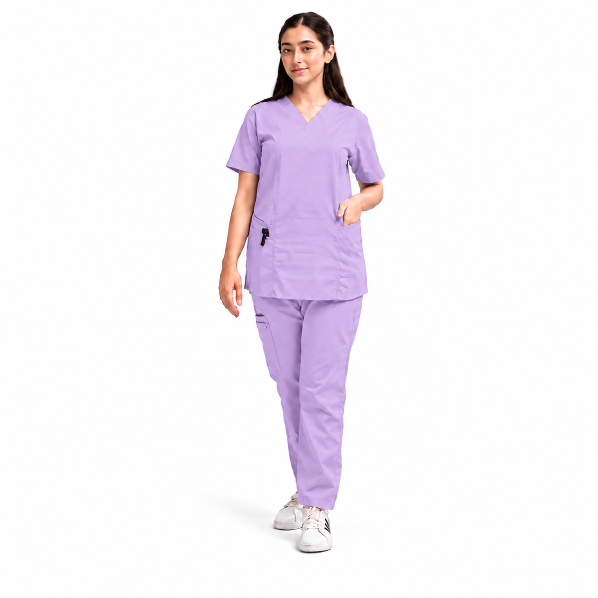 Women's Duo-Pocket Medical Scrub Set