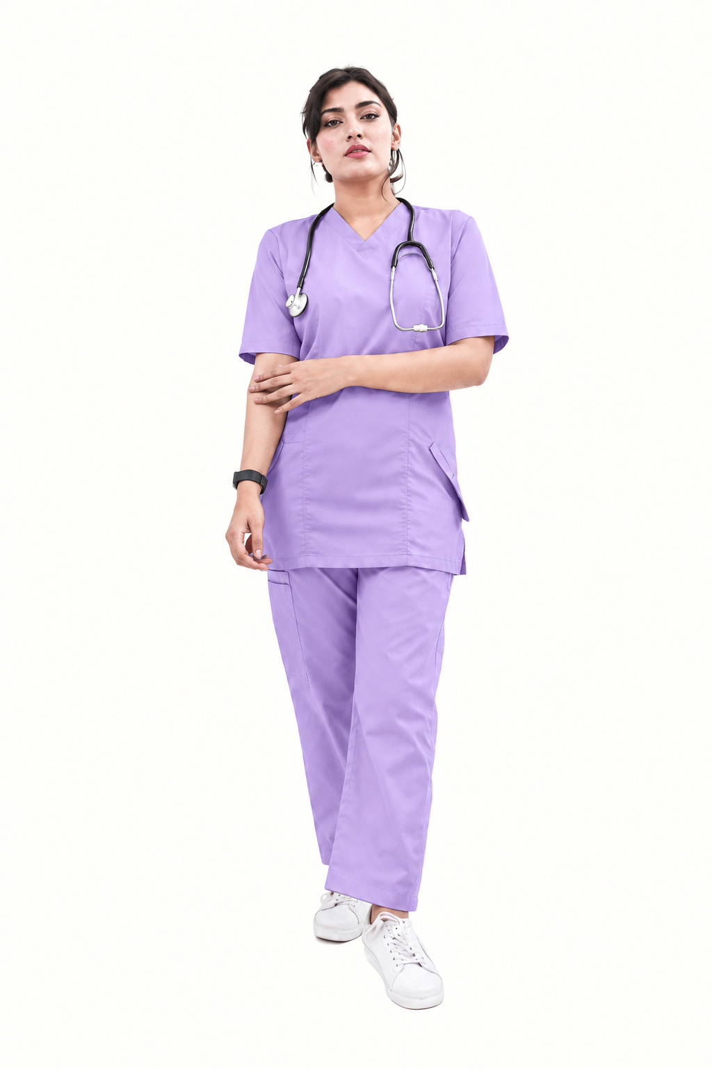 Slash Pocket Scrub Set