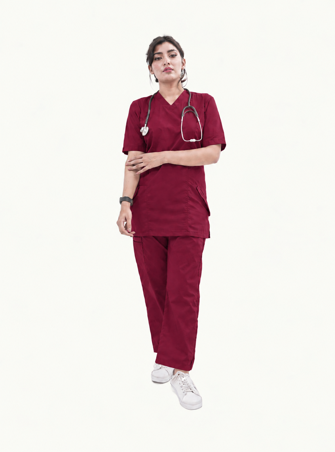 Slash Pocket Scrub Set